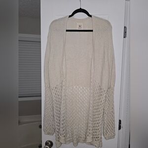 Rip Curl Cream Open Knit Cardigan
